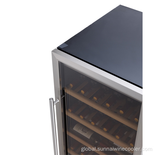 China Wholesale Wine Refrigerator Freestanding Wine Cooler Fridge Supplier